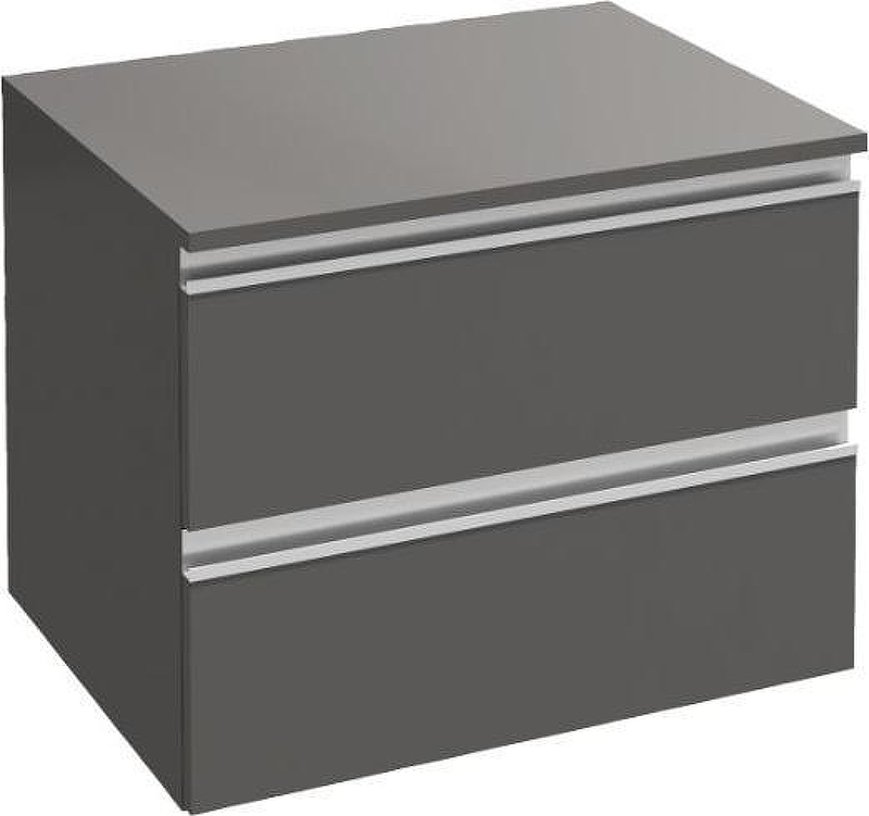 Тумба Jacob Delafon Vox 60 EB2060-RA-442 подвесная цвет Серый антрацит лак