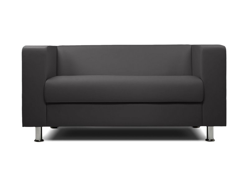 Диван прямой Эрвин-2 Экокожа Серый